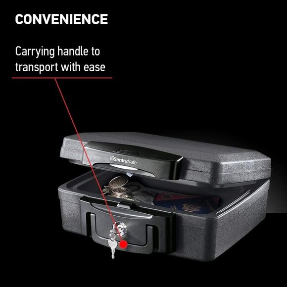Fireproof Waterproof Box with Key Lock - Picture 1 of 6